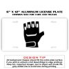 6 X 12 Full Size Aluminum License Plate for Cars and Trucks  Thumbnail