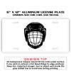 6 X 12 Full Size Aluminum License Plate for Cars and Trucks  Thumbnail
