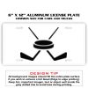 6 X 12 Full Size Aluminum License Plate for Cars and Trucks  Thumbnail