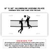 6 X 12 Full Size Aluminum License Plate for Cars and Trucks  Thumbnail