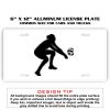 6 X 12 Full Size Aluminum License Plate for Cars and Trucks  Thumbnail