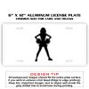 6 X 12 Full Size Aluminum License Plate for Cars and Trucks  Thumbnail