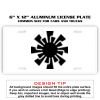 6 X 12 Full Size Aluminum License Plate for Cars and Trucks  Thumbnail