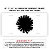 6 X 12 Full Size Aluminum License Plate for Cars and Trucks  Thumbnail