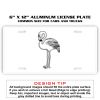6 X 12 Full Size Aluminum License Plate for Cars and Trucks  Thumbnail