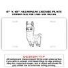 6 X 12 Full Size Aluminum License Plate for Cars and Trucks  Thumbnail