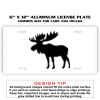 6 X 12 Full Size Aluminum License Plate for Cars and Trucks  Thumbnail