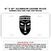 6 X 12 Full Size Aluminum License Plate for Cars and Trucks  Thumbnail