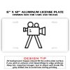 6 X 12 Full Size Aluminum License Plate for Cars and Trucks  Thumbnail