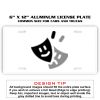 6 X 12 Full Size Aluminum License Plate for Cars and Trucks  Thumbnail