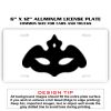6 X 12 Full Size Aluminum License Plate for Cars and Trucks  Thumbnail