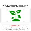 6 X 12 Full Size Aluminum License Plate for Cars and Trucks  Thumbnail