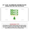 6 X 12 Full Size Aluminum License Plate for Cars and Trucks  Thumbnail